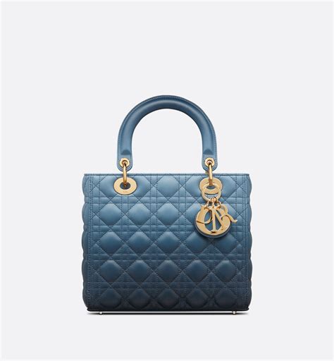 dior angel blue|lady Dior handbags.